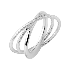 Aurora Orbit ασημένιο δαχτυλίδι - 53-